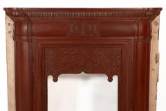 Thomas Elsley Rare Thomas Elsley Fireplace with Stylized Floral Details to the Centre - 4188517