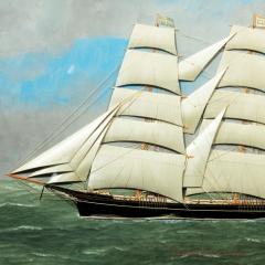 Thomas H Willis T Willis a mixed media ship s portrait of Eudora of New York 1900 - 2214252