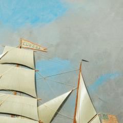 Thomas H Willis T Willis a mixed media ship s portrait of Eudora of New York 1900 - 2214254