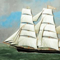 Thomas H Willis T Willis a mixed media ship s portrait of Eudora of New York 1900 - 2214255