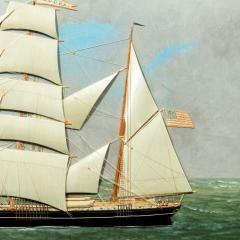 Thomas H Willis T Willis a mixed media ship s portrait of Eudora of New York 1900 - 2214256