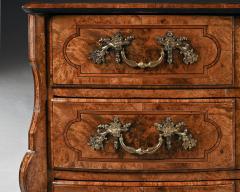 Thomas Hache Early 18th Century Regence Burr Maple Commode Attributed to Thomas Hache - 3935765