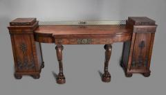 Thomas Hope A superb Regency mahogany pedestal sideboard with excellent patina - 4799885