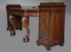 Thomas Hope A superb Regency mahogany pedestal sideboard with excellent patina - 4799886
