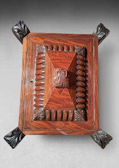Thomas Hope Regency Carved Mahogany and Ebonised Cellarette after Thomas Hope - 4379892