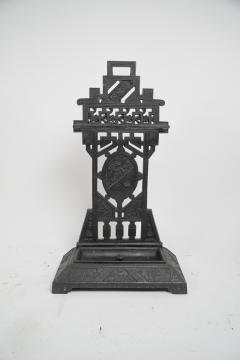 Thomas Jeckyll Henry Jeckyll attributed Robbins Co an Anglo Japanese Cast Iron Stick Stand - 4192264