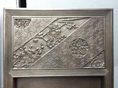 Thomas Jeckyll Pair of Anglo Japanese Cast Iron Fire Inserts by T Jeckyll - 4188521