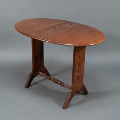 Thomas Jeckyll Thomas Jeckyll attri Subtle Anglo Japanese style drop leaf oak occasional table - 4192276