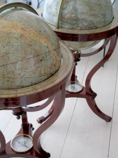 Thomas Malby Pair of Library Terrestrial Celestial Globes by Thomas Malby Co - 531972