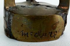 Thomas McClure Thomas McClure Brutalist Mid century Abstract Bronze Sculpture - 4432424