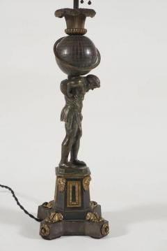 Thomas Messenger Sons Thomas Messenger and Sons Atlas Bronze Lamp Base - 1073259