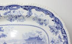 Thomas Minton Staffordshire Transferware Federal Platter by Thomas Minton 1825 England - 2229207