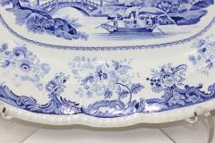 Thomas Minton Staffordshire Transferware Federal Platter by Thomas Minton 1825 England - 2229210