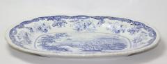 Thomas Minton Staffordshire Transferware Federal Platter by Thomas Minton 1825 England - 2229215