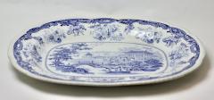 Thomas Minton Staffordshire Transferware Federal Platter by Thomas Minton 1825 England - 2229216