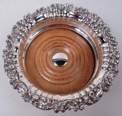 Thomas P Blagden English Georgian Regency Sterling Silver Wine Coaster 1828 - 4533509