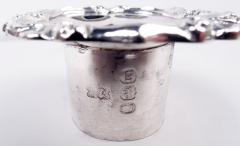 Thomas Ross Pair of English Georgian Regency Sterling Silver Chambersticks 1827 - 4232011