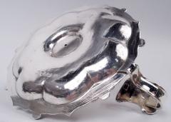Thomas Ross Pair of English Georgian Regency Sterling Silver Chambersticks 1827 - 4232012