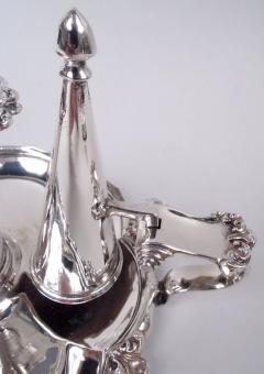 Thomas Ross Pair of English Georgian Regency Sterling Silver Chambersticks 1827 - 4232014