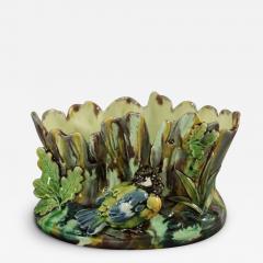 Thomas Sergent Majolica Great Tit Flower Pot - 2605330