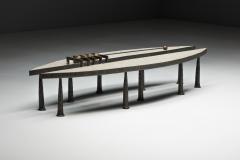 Thomas Serruys Thomas Serruys Steel and Stone Brutalist Coffee Table Belgium 2019 - 4462883