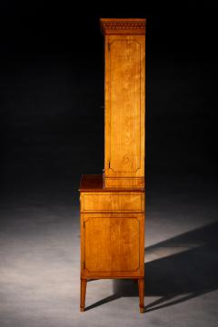 Thomas Sheraton A GEORGE III SATINWOOD SECRETAIRE CABINET ATTRIBUTED TO THOMAS SHERATON - 4487861