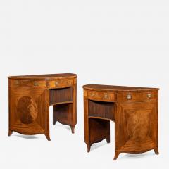 Thomas Sheraton A fine pair of George III figured mahogany side cabinets Thomas Sheraton - 1798094