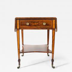 Thomas Sheraton English George III Sheraton Rosewood Satinwood Pembroke Table circa 1800 - 3359542