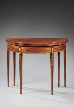 Thomas and Stephen Goddard A VERY RARE SIX LEG FEDERAL CARD TABLE - 4766221