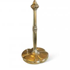 Thorvald Bindesb ll Art Nouveau Desk Lamp in Brass Attributed to Thorvald Bindesb ll - 3485824