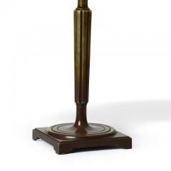 Thorvald Bindesb ll Table lamp with abstracted torch theme in bronze by Thorvald Bindesb ll - 1047470