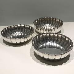 Three 1950s continental silver bowls - 1272522