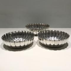 Three 1950s continental silver bowls - 1272557
