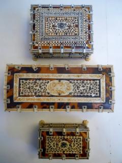 Three Anglo Indian Mid 20th Century Boxes - 396337