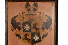 Three Commemorative German Armorial Paintings On Board - 4611792
