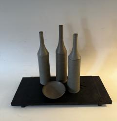 Three Contemporary Stoneware Bottles by Jono Smart - 3419066