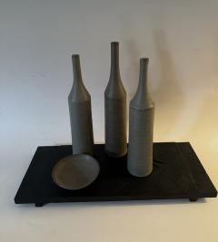 Three Contemporary Stoneware Bottles by Jono Smart - 3419067