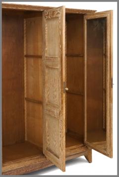 Three Door Cerused Oak Cabinet - 3891847