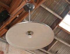 Three Italian Industrial 1960s Metal Pendant Lights - 514540