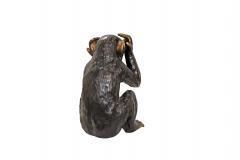 Three Life Size Bronze Monkeys see no evil hear no evil speak no evil  - 1119410