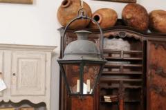 Three Light French Hexagonal Copper Lanterns with Domed Tops Two Sold Each - 3595965
