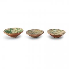 Three Majolica Strainer Bowls - 1406234