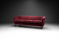 Three Seater Mid Century Sofa with Beech Legs Europe Mid 20th Century - 3830776