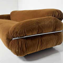Three Seater Sesann Sofa by Gianfranco Frattini for Cassina Italy 1970s - 4392419