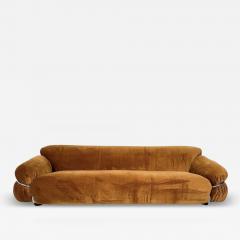 Three Seater Sesann Sofa by Gianfranco Frattini for Cassina Italy 1970s - 4393276