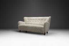 Three Seater Upholstered Sofa Denmark ca 1950s - 4365622