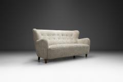 Three Seater Upholstered Sofa Denmark ca 1950s - 4365623
