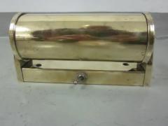 Three Swedish Solid Brass Marine Sconces - 4096682