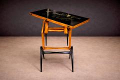 Three in one table in Hardwood with Chinoiserie theme Unknown 1950s - 4551009