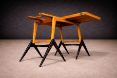Three in one table in Hardwood with Chinoiserie theme Unknown 1950s - 4551010